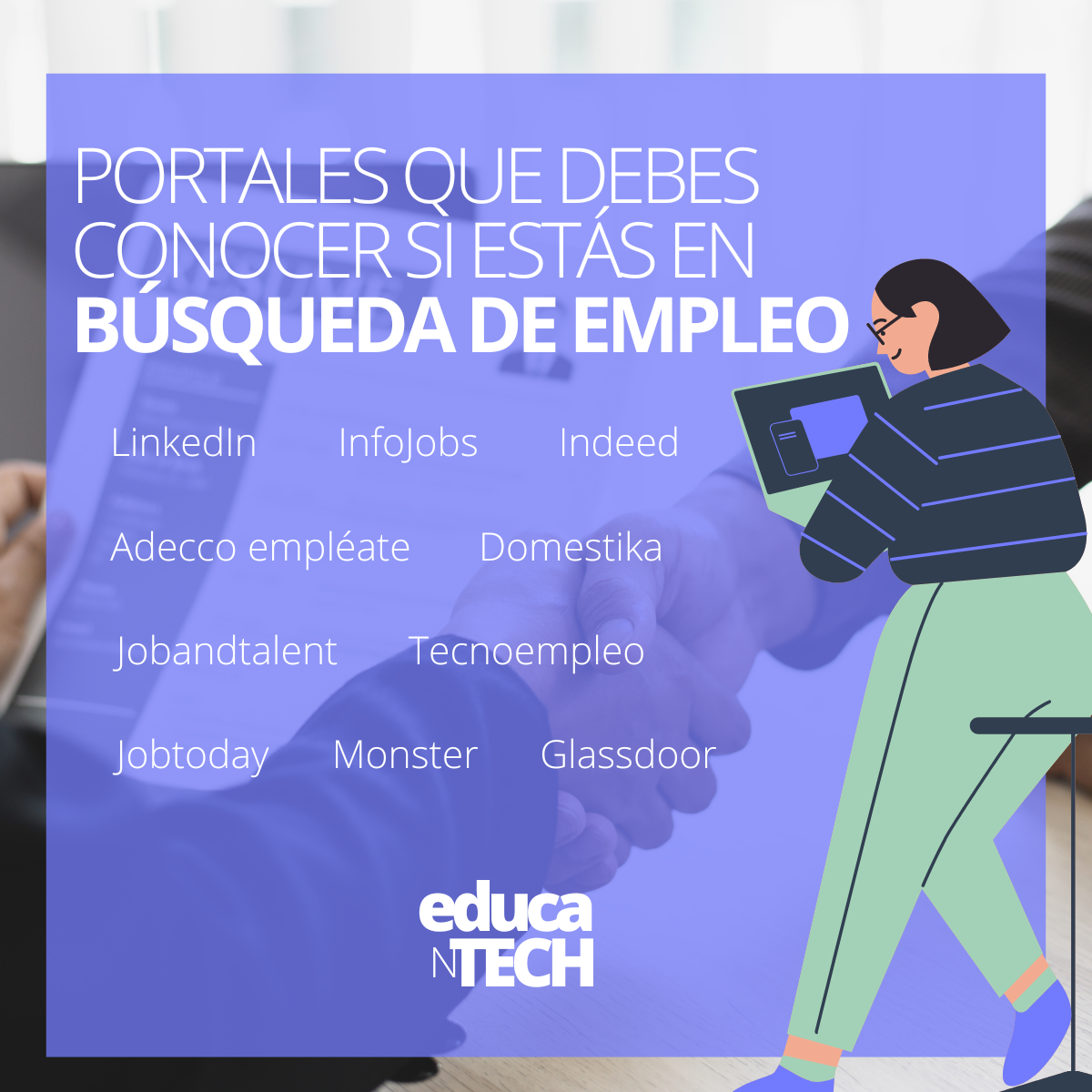 búsqueda de empleo